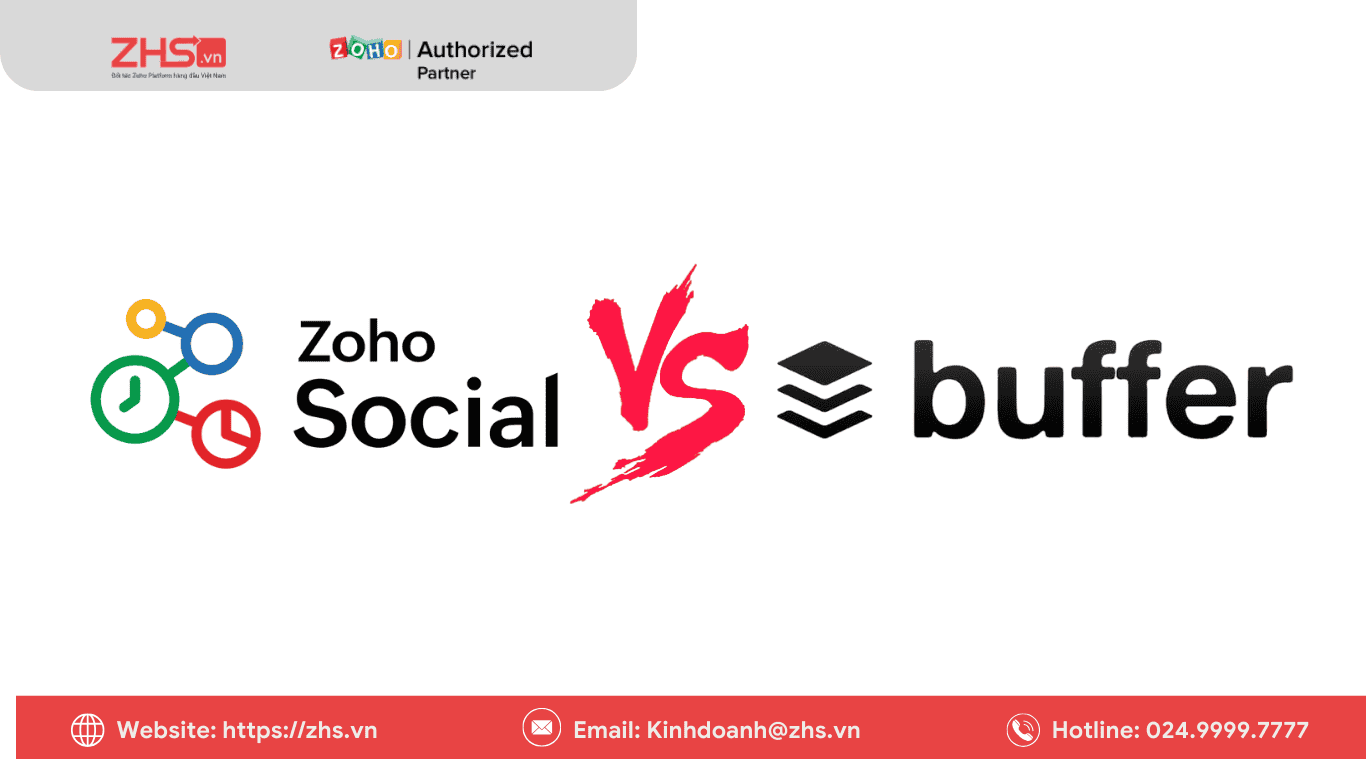 Zoho Social và Buffer khác nhau như thế nào?