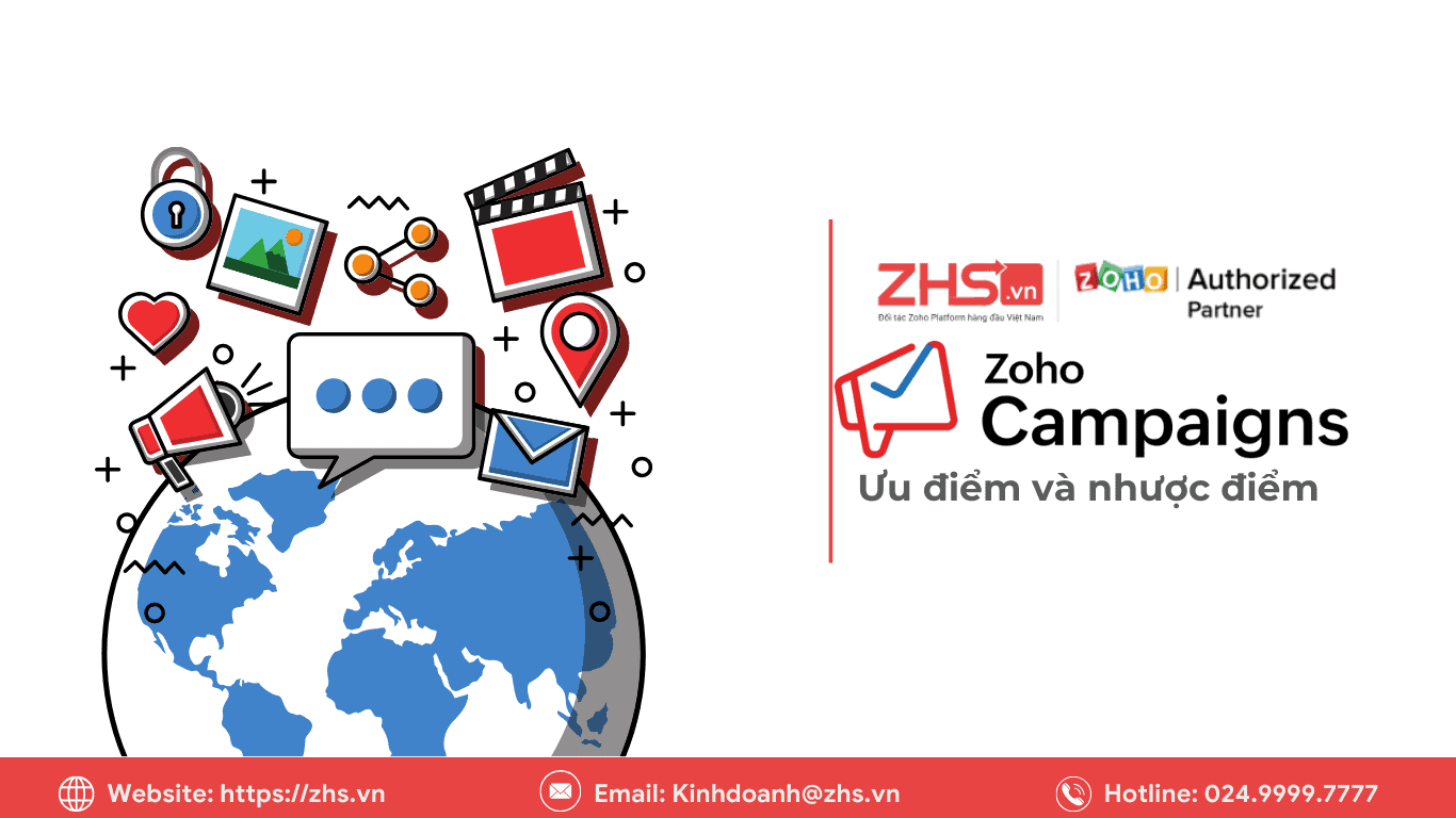 Ưu điểm và nhược điểm của phần mềm Zoho Campaigns