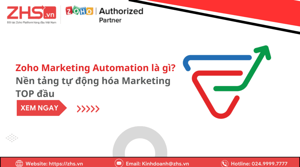 Zoho Marketing Automation là gì? Nền tảng tự động hóa Marketing TOP đầu