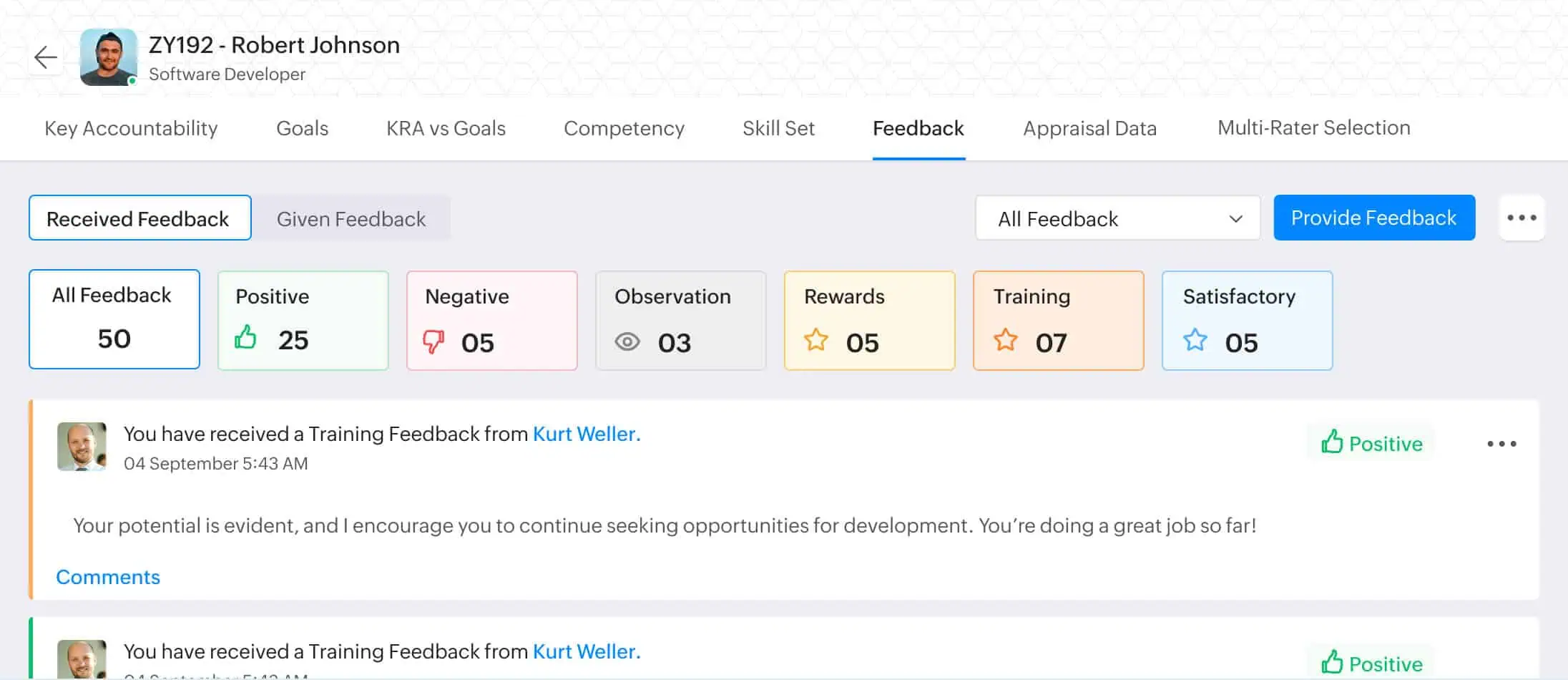 Quản lý hiệu suất làm việc (Performance Management)