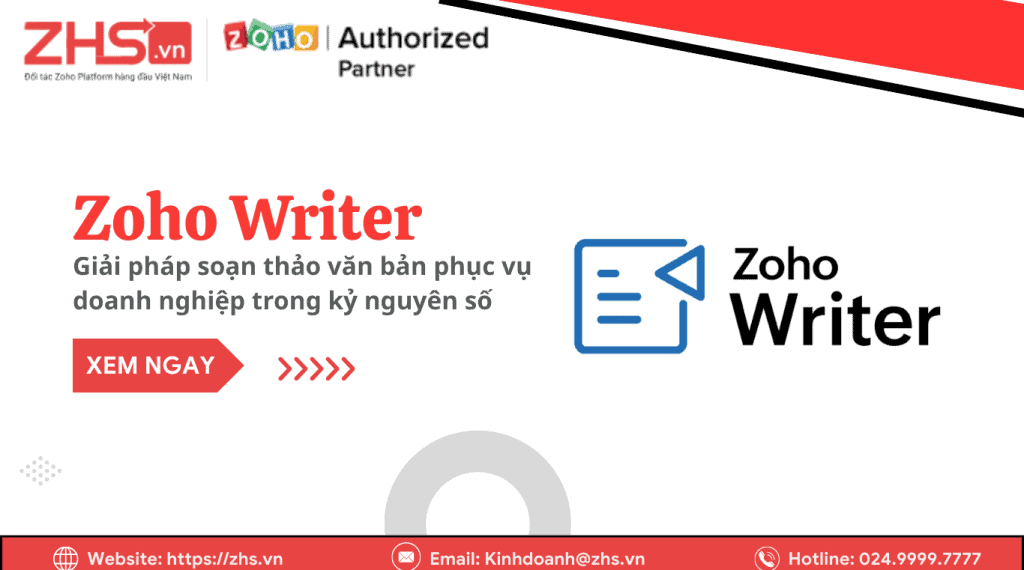 Zoho Writer là gì? Giải pháp soạn thảo văn bản tối ưu cho doanh nghiệp