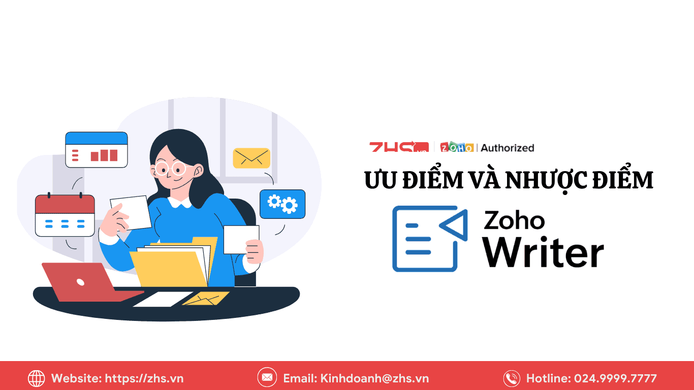 Đánh giá ưu và nhược điểm của Zoho Writer