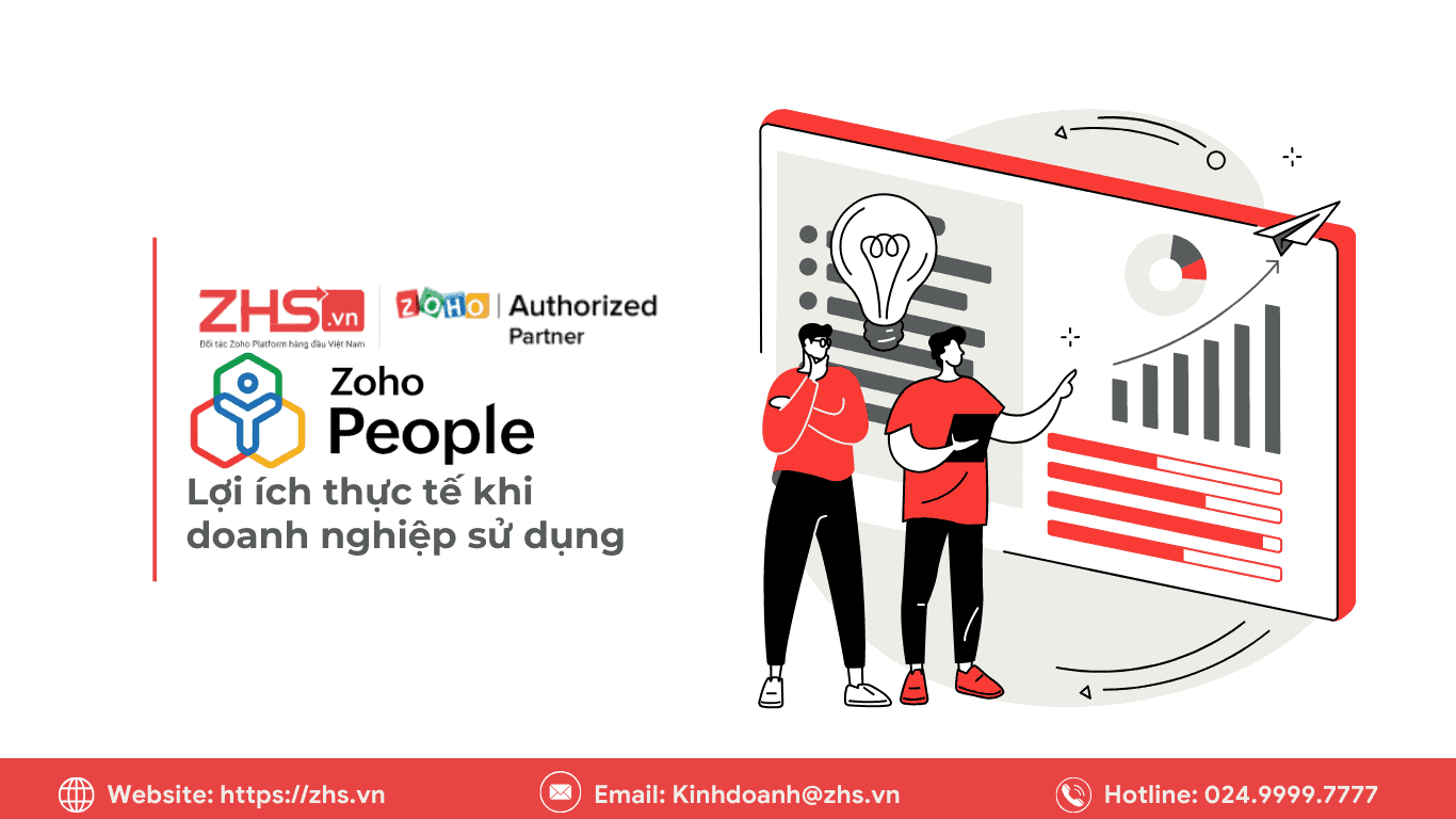 Lợi ích khi doanh nghiệp sử dụng Zoho People