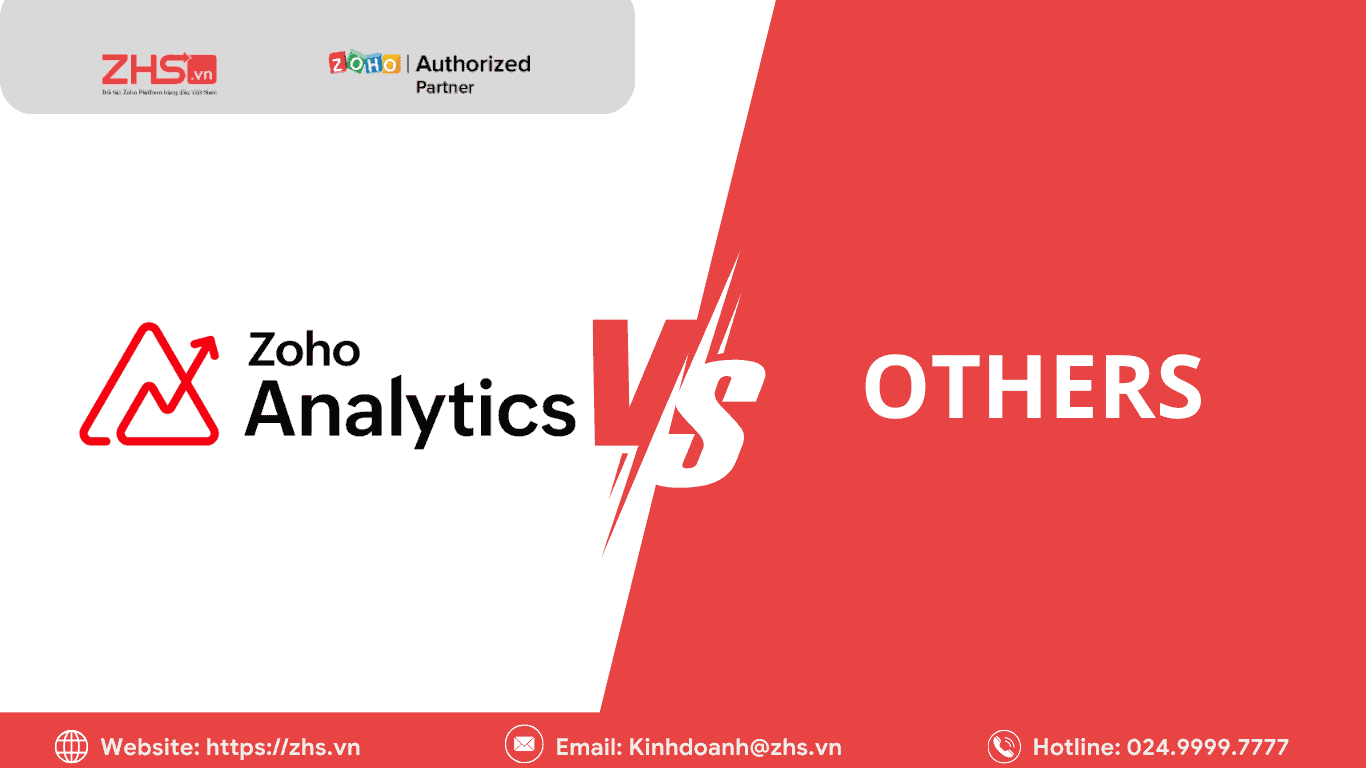 So sánh Zoho Analytics với các nền tảng phân tích dữ liệu khác