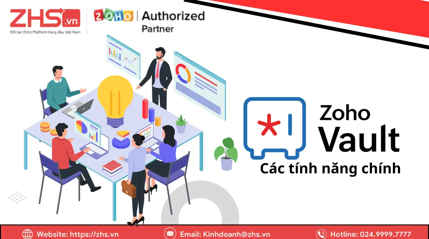 Các tính năng nổi bật của Zoho Vault